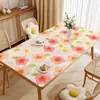 Jogos Americanos de Mesa com Estampa de Plantas e Flores, à Prova de Óleo, Impermeáveis, Resistentes ao Calor, Luxo Leve, Sensação de Alta Qualidade, Toalhas de Mesa Laváveis, Jogos Americanos Modelo Novo 2025