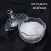 Difusor de piedra de cristal natural piedra en bruto decoración del hogar frasco de almacenamiento aromaterapia piedra mineral de cristal sal de vinagre de rosa piedra triturada