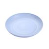 Plato de Paja de Trigo Plato de Plato Hogareño Plato de Cena de 23 cm Plato Redondo Plato de Fruta Plato de Postre Plato para Desechos Set de Platos