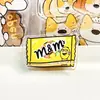 Ins caricatura acrílico pp clip clip sellador de snacks clip para notas recompensa estudiante lindo 2 yuanes artículo pequeño al por mayor