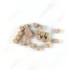 Acessórios para jogos de tabuleiro token indicador blocos marcadores adereços DIY acrílico diy caseiro transparente colorido pequenos blocos