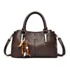 Bolso de mano grande de diseño minimalista transfronterizo europeo y americano, modelo nuevo 2026 para mujer, bolso de hombro versátil de moda vintage para el día a día para mujer