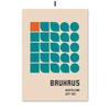 Pintura de estilo nicho minimalista moderno Bauhaus AliExpress pintura sem moldura transfronteiriça geométrica abstrata pintura pendurada arte pintura decorativa