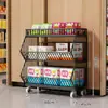 Prateleiras de Supermercado, Vitrines, Prateleiras de Armazenamento de Lanches e Bebidas, Cosméticos de Múltiplas Camadas, Papelaria para Pets, Prateleiras de Exposição para Lojas de Conveniência