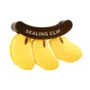 Clip Sellador de Plátano Clip Sellador Magnético para Refrigerador Clip Fresco a Prueba de Humedad para Bolsa de Snacks Clip para Bolsa de Condimentos de Comida de Cocina