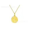 Colgante de Oro Puro 999 Shuibei Gold Cadena de Clavícula de Oro Duro 3D Set de Regalo de Promoción para la Industria de la Belleza Artículo Caliente de Transmisión en Vivo