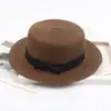Sombrero de Viaje Estudiante con Lazo Sombrero Infantil Sombrero de Paja para Mujer Estilo Británico Sombrero de Sol para Niños y Niñas Sombrero de Protección Solar
