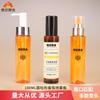 Botella Pulverizadora de Hombro Plano 100ml Cilíndrica Botella Pulverizadora de Esencia para el Cuidado del Cabello Personalizada Botella Dispensadora de Plástico PET para Fragancia Perfume