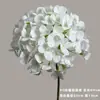 90 piezas de ramos de flores artificiales de hortensia impresas en seda para decoración de escenas de boda, materiales DIY, flores artificiales para arreglos decorativos