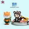 Long Zhiyu 15 Años Imagen de Dibujos Animados Pvc Plástico Blando Muñeca Estéreo Caja Ciega Llavero 3D Personalización Proveedor de Alta Calidad