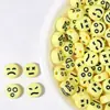 Letras acrílicas con cuentas sueltas, cuentas planas, para pulseras, pendientes, accesorios de joyería hechos a mano para niños, DIY, venta al por mayor