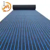 Alfombra Jacquard Rayada Gris Off-White de Color Sólido para Hogar Dormitorio Almacén Cobertura Completa Estilo Insins Cubierta Completa de Piso