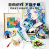 Marcador de Plástico Líquido Acrílico con Punta Suave para Estudiantes de Primaria Impermeable al Color Apilable Lavable por Color Marcador Acrílico