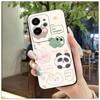 Aplicável à Capa de Celular OPPO Realme GT6 Edição Doméstica/True Me GT6 5G Personalizada Digital Feminina Dissipação de Calor Vermelha