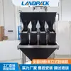 Máquina de envasado automático de polvo de detergente, máquina de envasado vertical multifuncional para polvo de descontaminación, agente desincrustante y polvo blanqueador