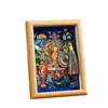 Estatua de Buda Thangka, Retrato de Bodhisattva, Salón Budista, Estudio, Escritorio de Oficina, Marco de Fotos, Pintura Colgante, Adornos de Escritorio de Animales del Zodiaco Budista
