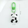 Llavero Colgante de Panda de Dibujos Animados Lindo Accesorios de Decoración para Mochila de Estudiante Accesorios de Llavero de Resina Regalo Venta al por Mayor