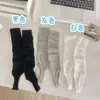 Meias de Passos Populares para Primavera e Verão Combinadas com o Mesmo Estilo de Meias de Passos Miu Series de Blogueira Estilo Ballet para Mulheres Cinzas