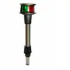 Luz de Sinalização Indicadora LED de Aço Inoxidável Luz Integrada Vermelha Verde Luz de Proa Luz de Proa Bicolor Vermelha Verde