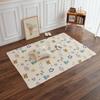 Algodón Plegable Lavable a Máquina Tapete de Escalada para Bebé Alfombra para Habitación Infantil Tapete de Piso Antideslizante Tapete de Escalada para Niños Hogar Pelo