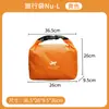 Bolsa de armazenamento para viagem ao ar livre com fechamento roll-top, grande capacidade, dobrável, portátil, resistente a rasgos, resistente a arranhões, bolsa organizadora para itens diversos