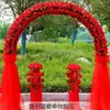 Arco de Flores para Casamento Arco de Flores de Seda Novo Modelo para Evento de Celebração de Inauguração de Loja Decoração de Arco de Casamento Arranjo de Flores Suporte de Flores