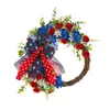 Venta Caliente en Amazon Guirnalda Decoración Día de la Independencia Americana Fabricante de Guirnaldas de Navidad Venta al por Mayor 2025 Nuevo Estilo Zonghong