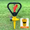 Aspersor de Plástico em Forma de Borboleta tipo Chuva Irrigação de Jardim Agrícola Aspersor de Gramado Rotativo Automático Aspersor de 360 Graus
