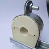 Abrazadera de tubo tipo P de poliuretano, abrazadera de tubo de acero tipo C, soporte de madera, abrazadera de tubo ignífuga, clip de aislamiento para tubería de cobre de aire acondicionado