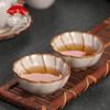 Taiwán Bai Yun Open Film Ru Kiln Taza de Té Taza Maestra Oro Frijol Seda Cielo Azul Puede Criar Hecho a Mano Taza Individual Juego de Té de Cerámica