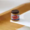 Juguete de Comida Artificial en Miniatura Accesorios de Resina para Bricolaje Salsa de Condimento de Mantequilla de Cacahuete Salsa de Galleta Adornos Grandes para Refrigerador
