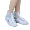 Cobre-sapatos Impermeáveis, Embalados Individualmente, Estilo Zíper Espessado, Portátil e Leve para Viagens ao Ar Livre, Cobre-sapatos de PVC à Prova de Chuva