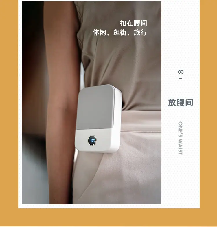 方块挂脖风扇 详情