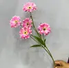 Flores Artificiais Begônia Pequenas Flores Celebração de Casamento Decoração Suave de Casamento Arranjo de Flores Decoração Paisagismo Flores Artificiais Enfeites para Sala de Estar Multicor Opcional
