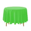 Mantel Desechable Color Sólido Mantel de Boda Restaurante Mesa de Comedor de Restaurante Mesa Cuadrada Mesa Redonda Mantel Mantel para Mesa Redonda