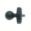 Accesorios para Cámara de Acción Adaptador de Cabeza de Bola de 17 mm a Tornillo Macho de 1/4" Cabeza de Bola de Dos o Tres Puntas para Transmisión en Vivo Selfie Dv