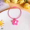 Traje de flores de colores, pequeño regalo, estilo coreano, Hyun-a, pegamento suave, pequeña campana de flores, bolso, colgante, joyería, llavero, colgante