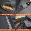 Capa de Carro Transfronteiriça, Cobertura Completa, Proteção Solar para Todas as Estações, Proteção contra Chuva, Guarda-Sol, Bloqueio de Cor, Capa de Carro com Filme de Alumínio Amazon