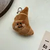Novo bonito desenho animado vegetal pão boneca pingente menina pelúcia boneca pingente divertido comida brincar pingente atacado