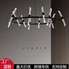 Lámpara Colgante Moderna de Rama en Espiga para Sala de Estar Estilo Nórdico Decoración de Lujo Ligero Estilo Industrial Tienda de Ropa Barra de Bar Accesorios de Iluminación Zhongshan