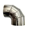 Procesamiento de Piel de Aluminio Aislamiento Codo Tubería Revestimiento Fuego Vapor Aislamiento Tubería Funda Hoja de Hierro Acero Inoxidable Tubería Revestimiento Exterior