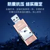 Processamento Personalizado de Celular com Interface Type-C para Computador Android Pen Drive de Metal Simples Fabricante Venda por Atacado Pen Drive USB de Três Interfaces 3.0