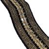 En stock Venta Directa Estilo Étnico Retro Accesorios para Material de Zapato Línea Dorada y Plateada Cinta Estilo Arroz Cinturón Estilo Bohemio