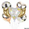 Conjunto de Balões Asas do Amor Letras de Aniversário Amor Para Sempre Casamento Decoração Dia dos Namorados Balão de Filme de Alumínio
