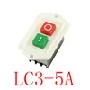 Botón de arranque de taladro de columna LC3-10A Interruptor a presión de máquina picadora de carne trifásica Botón interruptor de máquina herramienta