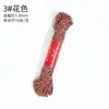 Hilo de Algodón Retorcido a Mano Estilo Xizang 10m / Pulsera de Borla Tejida a Mano con Cuentas, Cordón de Algodón No Elástico