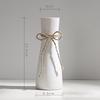 Vaso Artístico Branco com Flores Secas Frescas Cerâmica Hidropônico Arranjo de Flores Céu Estrelado Sala de Estar decoração moderna decoração