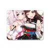 Mouse Pad Gamer E-Sports Anime Bidimensional para Meninas, Alta Qualidade, Tamanho Pequeno, Uso no Escritório, Base Espessa para Computador, Resistente a Manchas