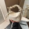 Bolso de Mano Plisado de Diseño Nicho Transfronterizo para Mujer 2025 Nuevo Estilo Casual Combinable Bolso de Hombro Cruzado