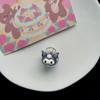 Perro de canela de jade lindo de dibujos animados melody anillo de pelo de goma pequeño no daña el pelo atar cola de caballo cuerda para la cabeza todo a juego accesorios para el pelo sanrio
